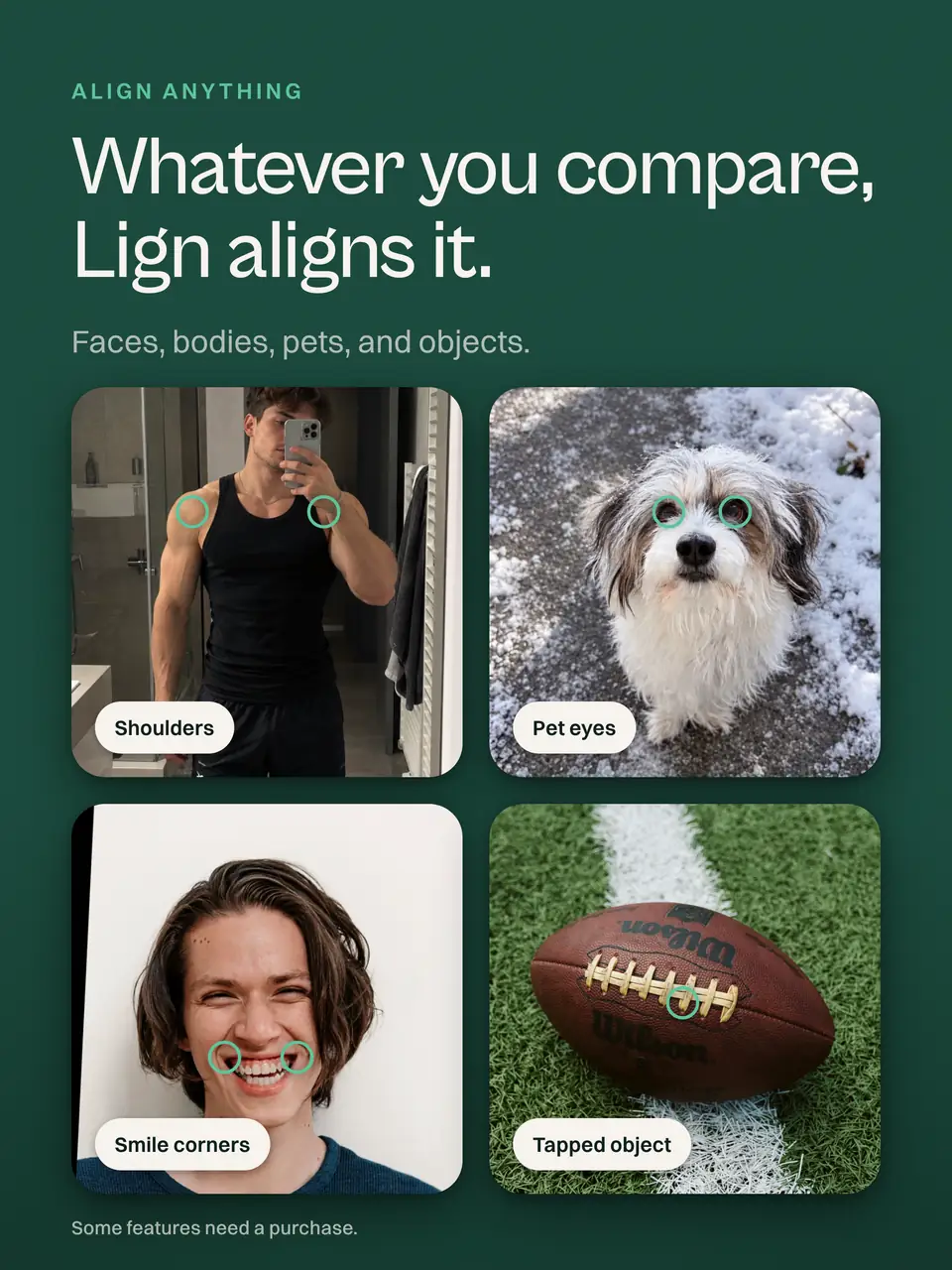 Whatever you compare, Lign aligns it.